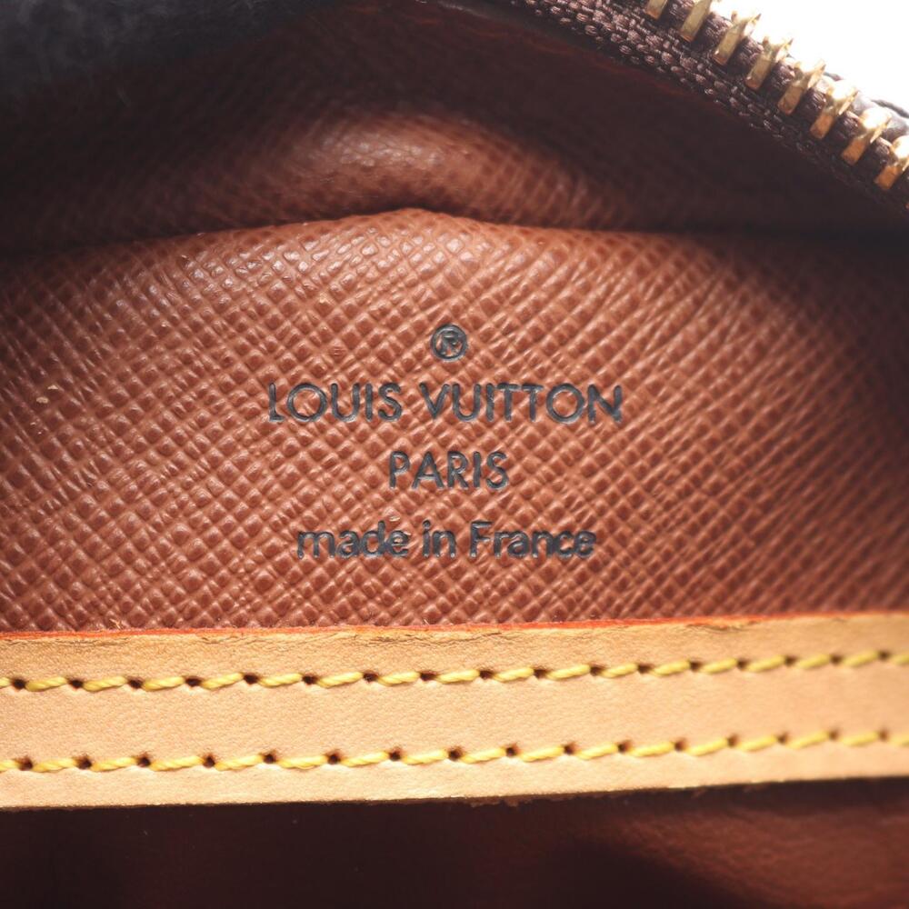 Louis Vuitton Shoulder Leather Blois Monogram Brown Bag Canvas - Picture 3 of 9